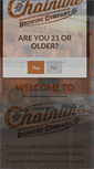 Mobile Screenshot of chainlinebrew.com